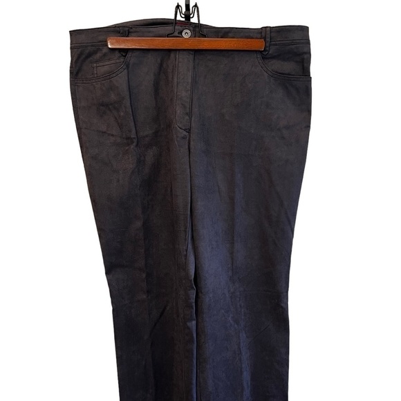 Olsen Mona Faux Ultra Suede Pants EUC - Picture 1 of 12